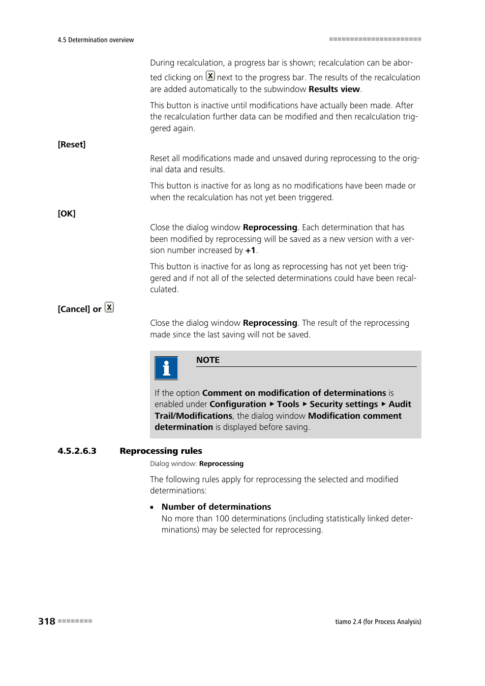 3 reprocessing rules | Metrohm tiamo 2.4 (process analysis) User Manual | Page 334 / 1809