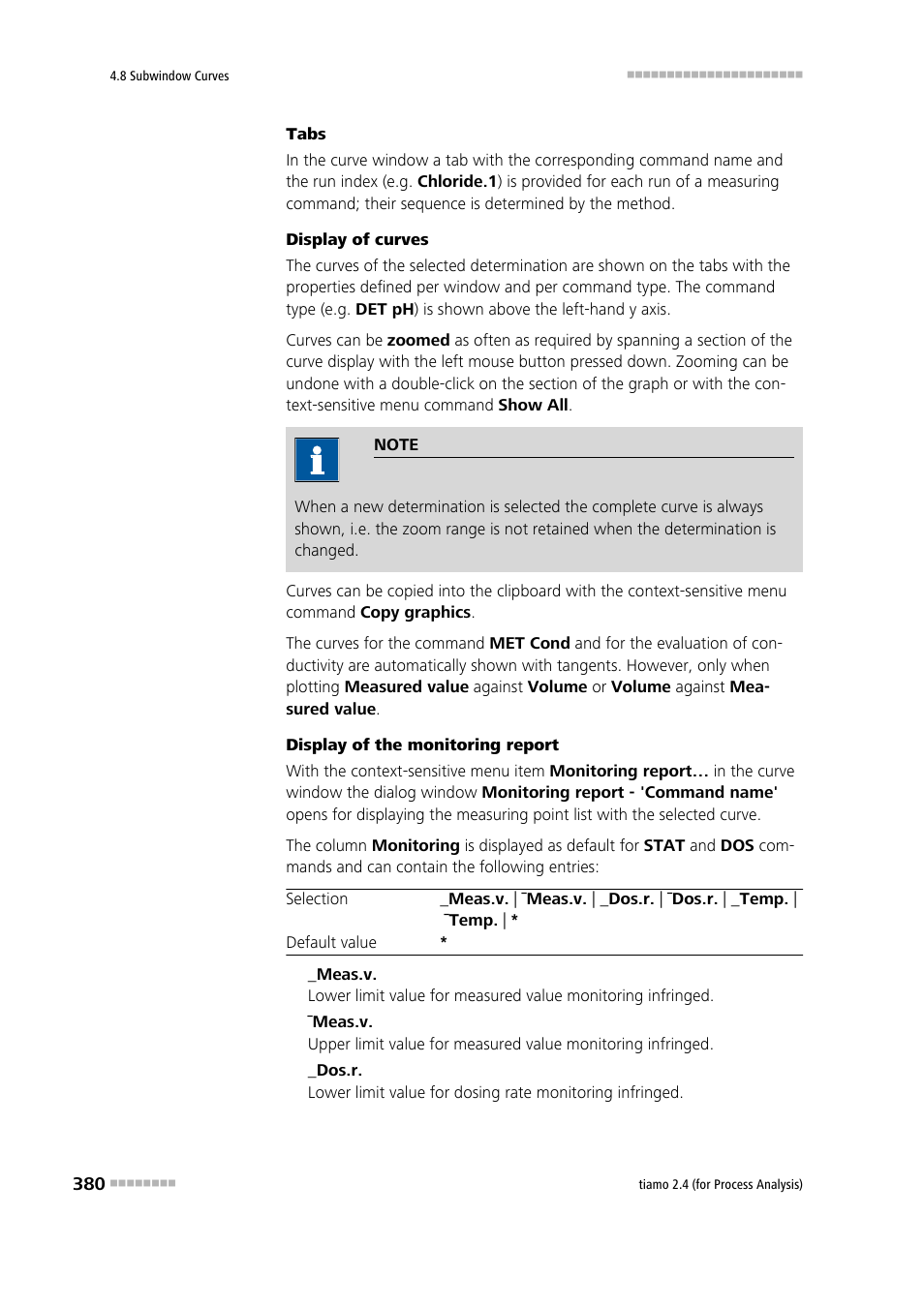 Metrohm tiamo 2.4 (process analysis) User Manual | Page 396 / 1809