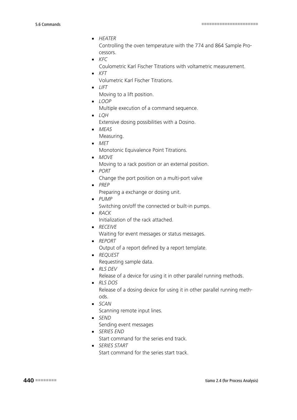 Metrohm tiamo 2.4 (process analysis) User Manual | Page 456 / 1809