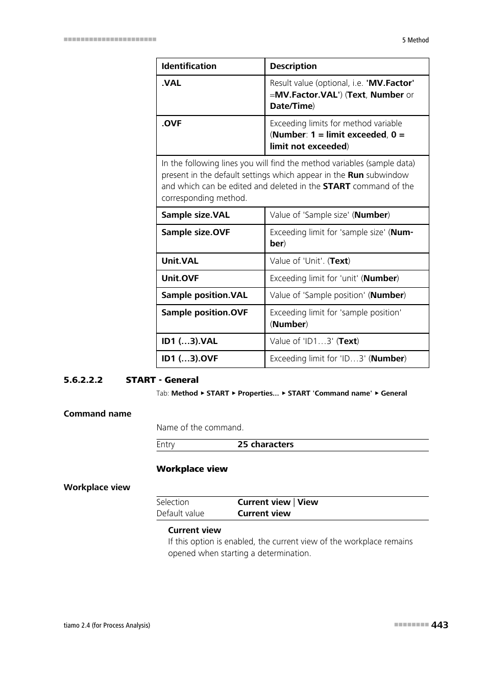 2 start - general, General | Metrohm tiamo 2.4 (process analysis) User Manual | Page 459 / 1809