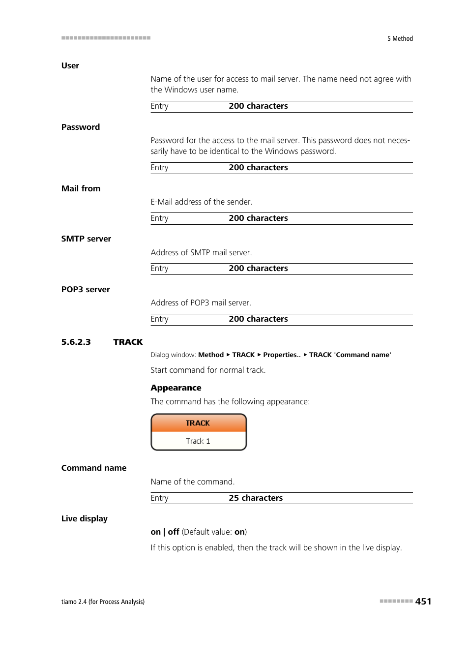 3 track, Track | Metrohm tiamo 2.4 (process analysis) User Manual | Page 467 / 1809