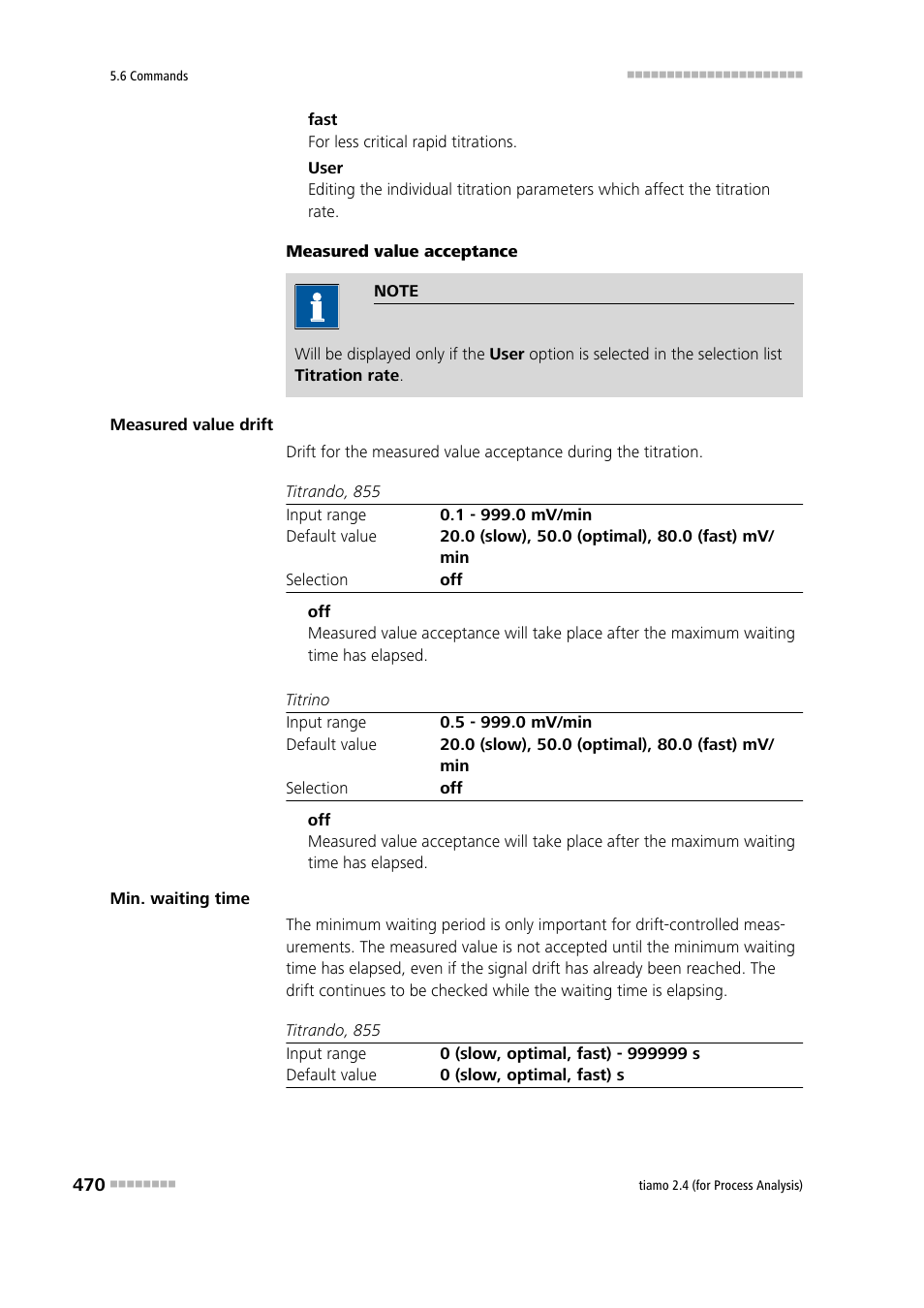 Metrohm tiamo 2.4 (process analysis) User Manual | Page 486 / 1809