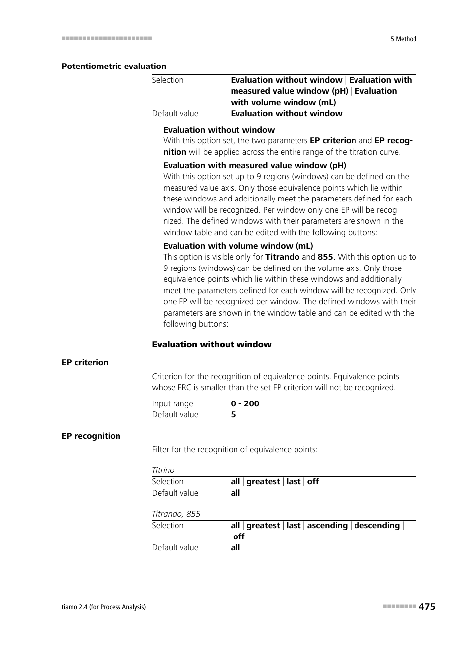 Metrohm tiamo 2.4 (process analysis) User Manual | Page 491 / 1809