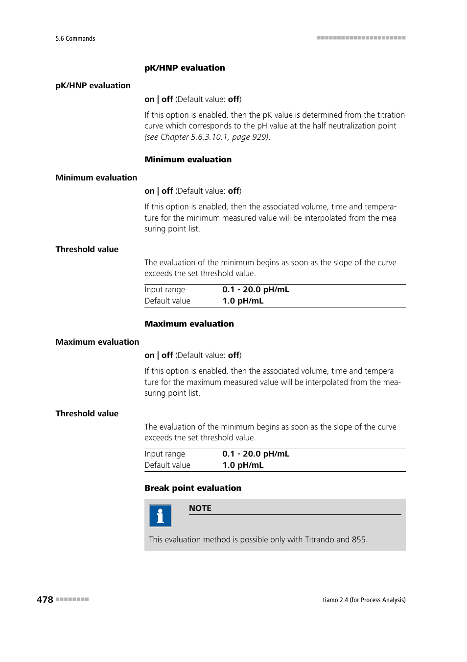 Metrohm tiamo 2.4 (process analysis) User Manual | Page 494 / 1809