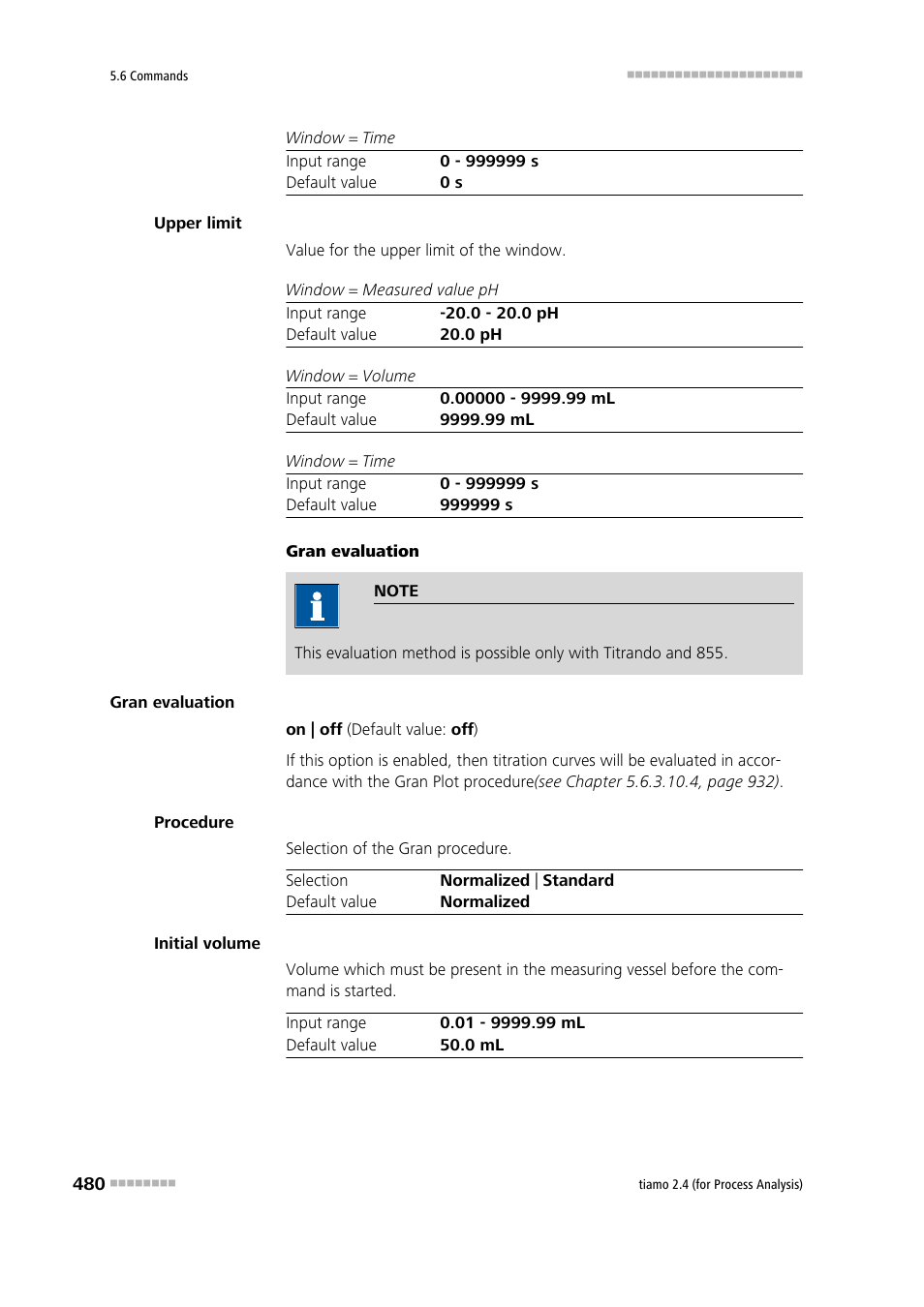 Metrohm tiamo 2.4 (process analysis) User Manual | Page 496 / 1809