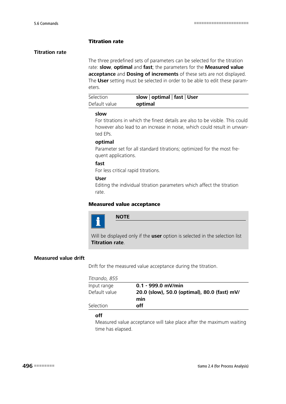 Metrohm tiamo 2.4 (process analysis) User Manual | Page 512 / 1809