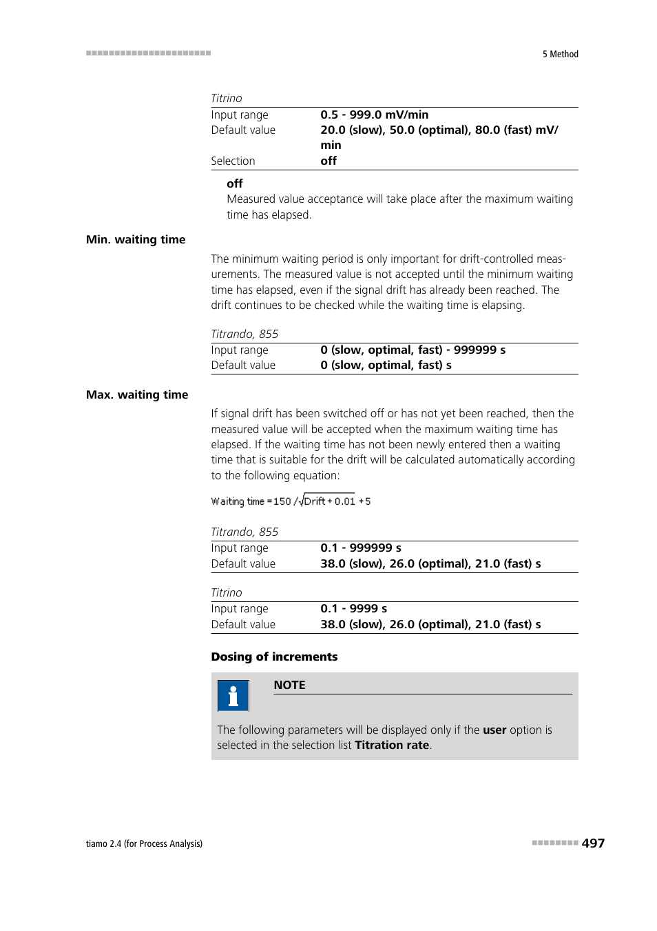 Metrohm tiamo 2.4 (process analysis) User Manual | Page 513 / 1809