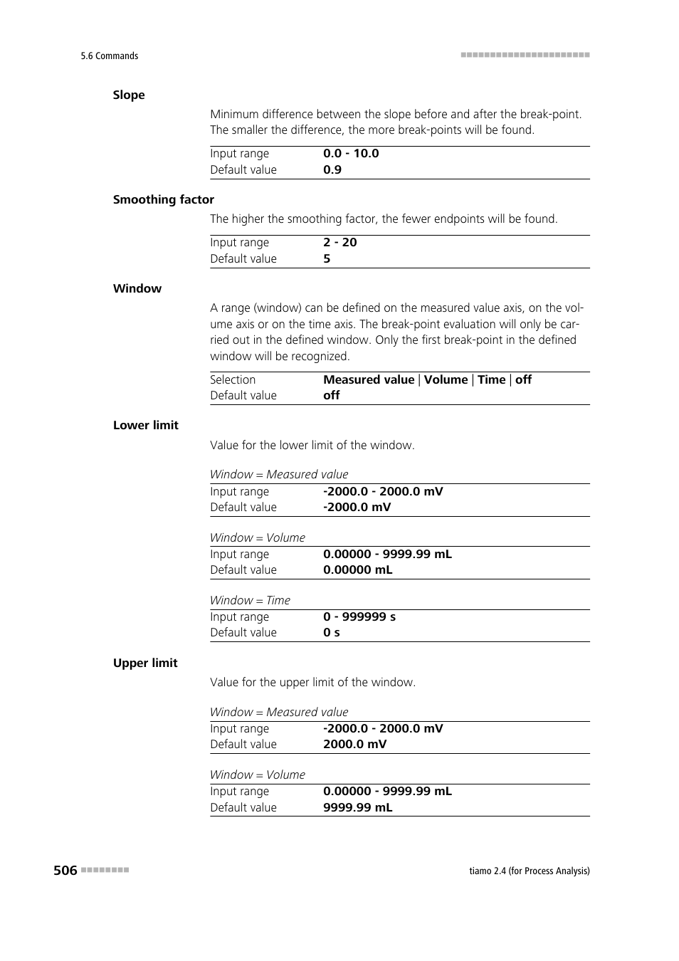 Metrohm tiamo 2.4 (process analysis) User Manual | Page 522 / 1809