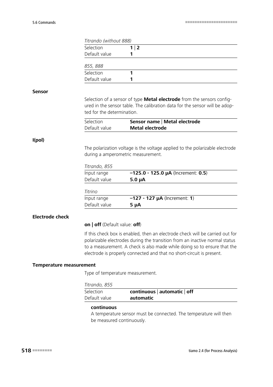 Metrohm tiamo 2.4 (process analysis) User Manual | Page 534 / 1809