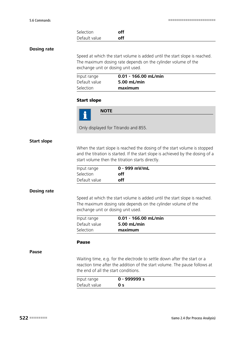 Metrohm tiamo 2.4 (process analysis) User Manual | Page 538 / 1809