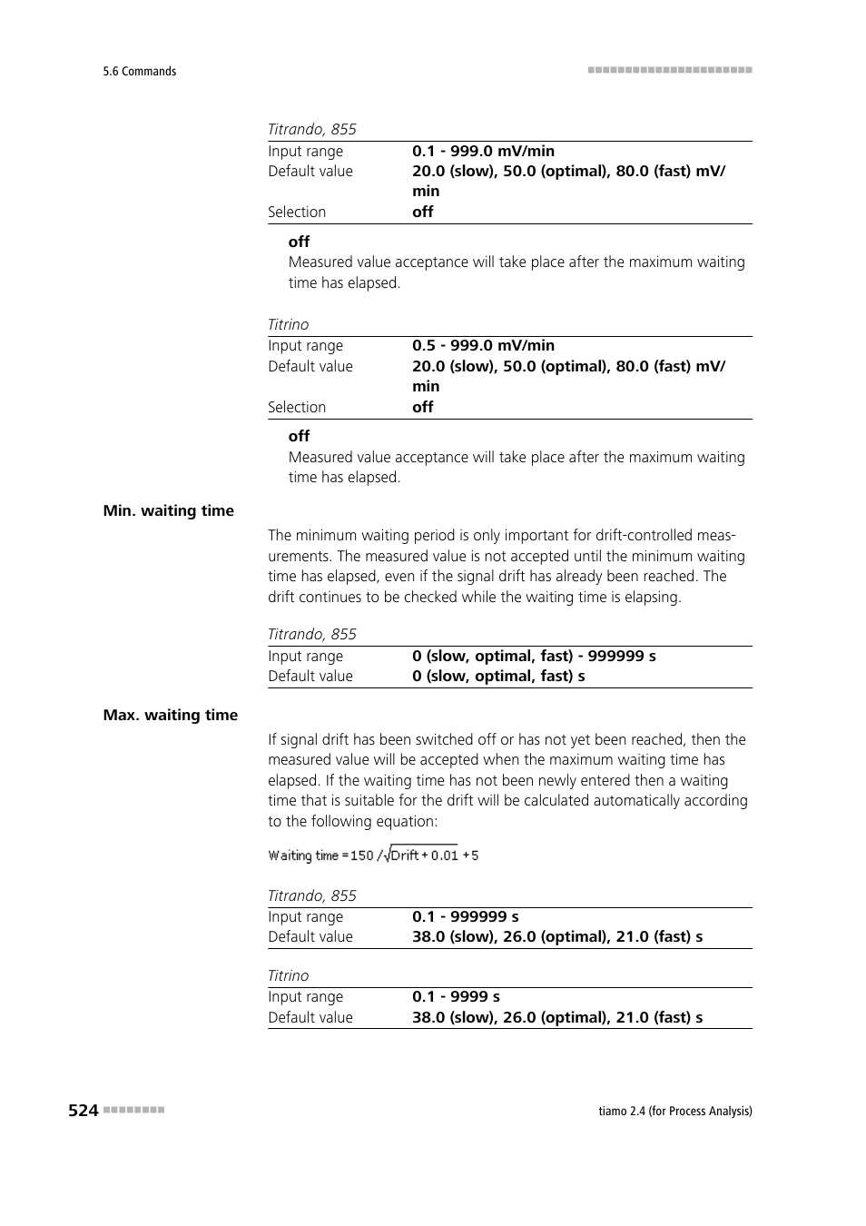 Metrohm tiamo 2.4 (process analysis) User Manual | Page 540 / 1809