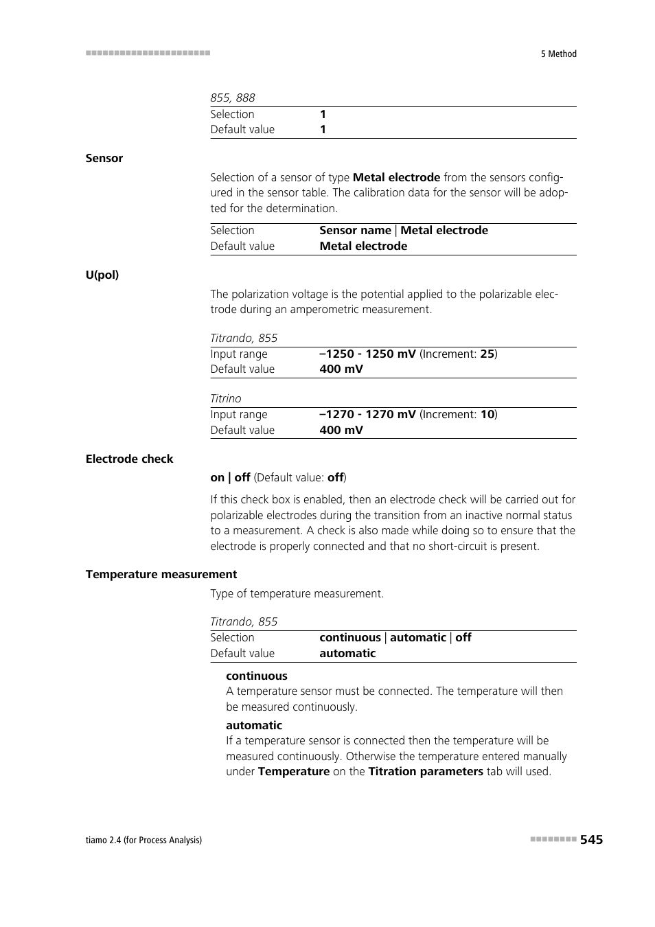 Metrohm tiamo 2.4 (process analysis) User Manual | Page 561 / 1809