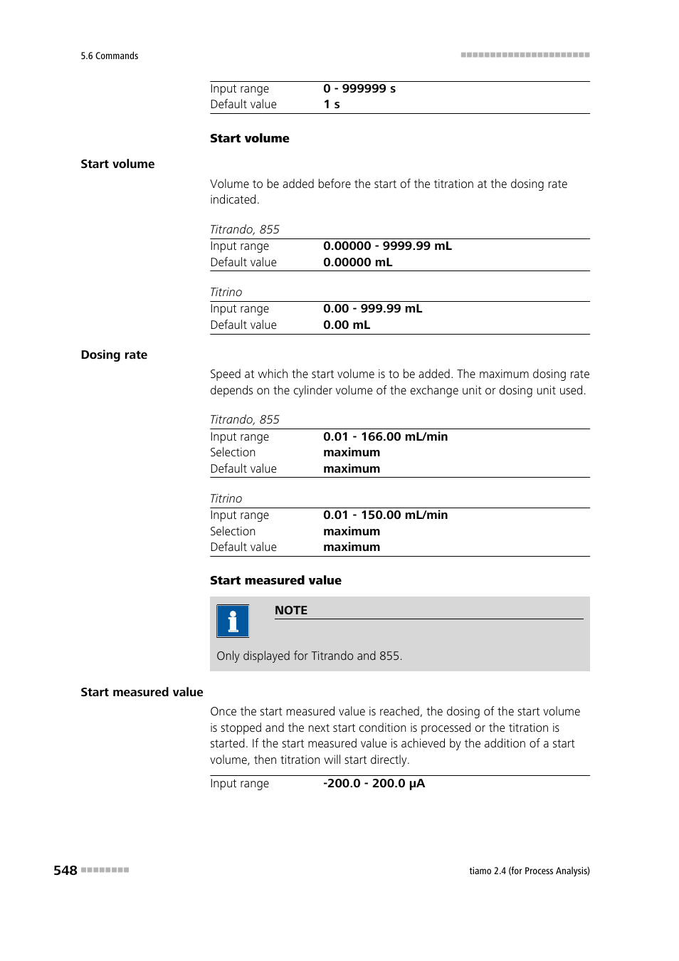 Metrohm tiamo 2.4 (process analysis) User Manual | Page 564 / 1809