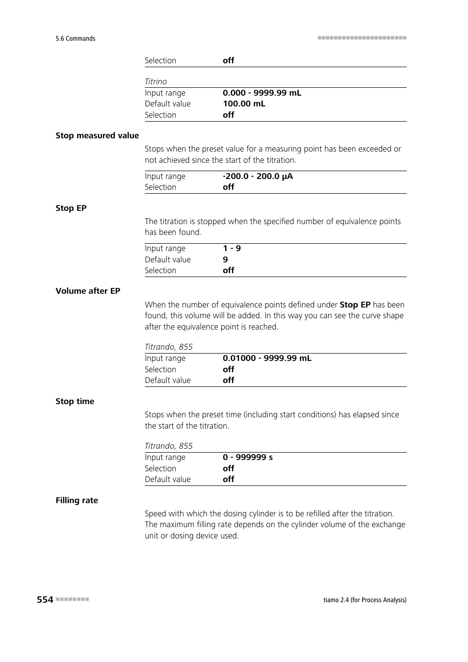 Metrohm tiamo 2.4 (process analysis) User Manual | Page 570 / 1809