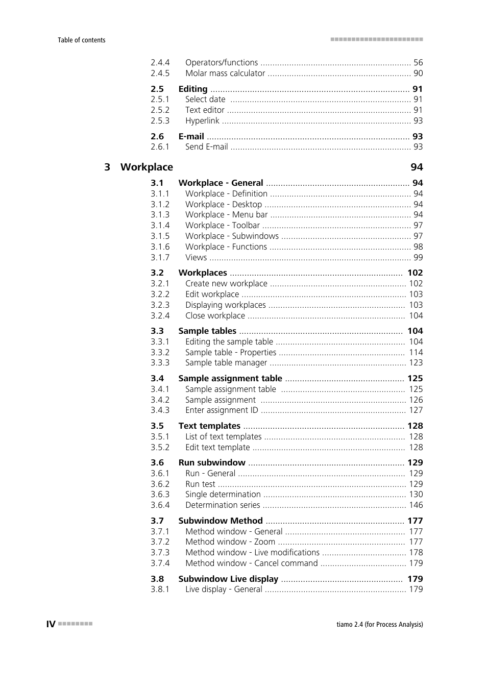 Metrohm tiamo 2.4 (process analysis) User Manual | Page 6 / 1809