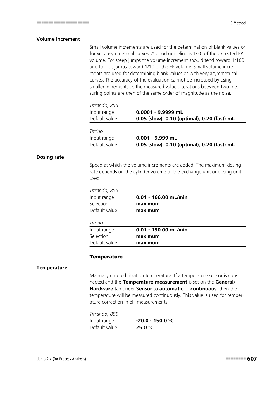 Metrohm tiamo 2.4 (process analysis) User Manual | Page 623 / 1809