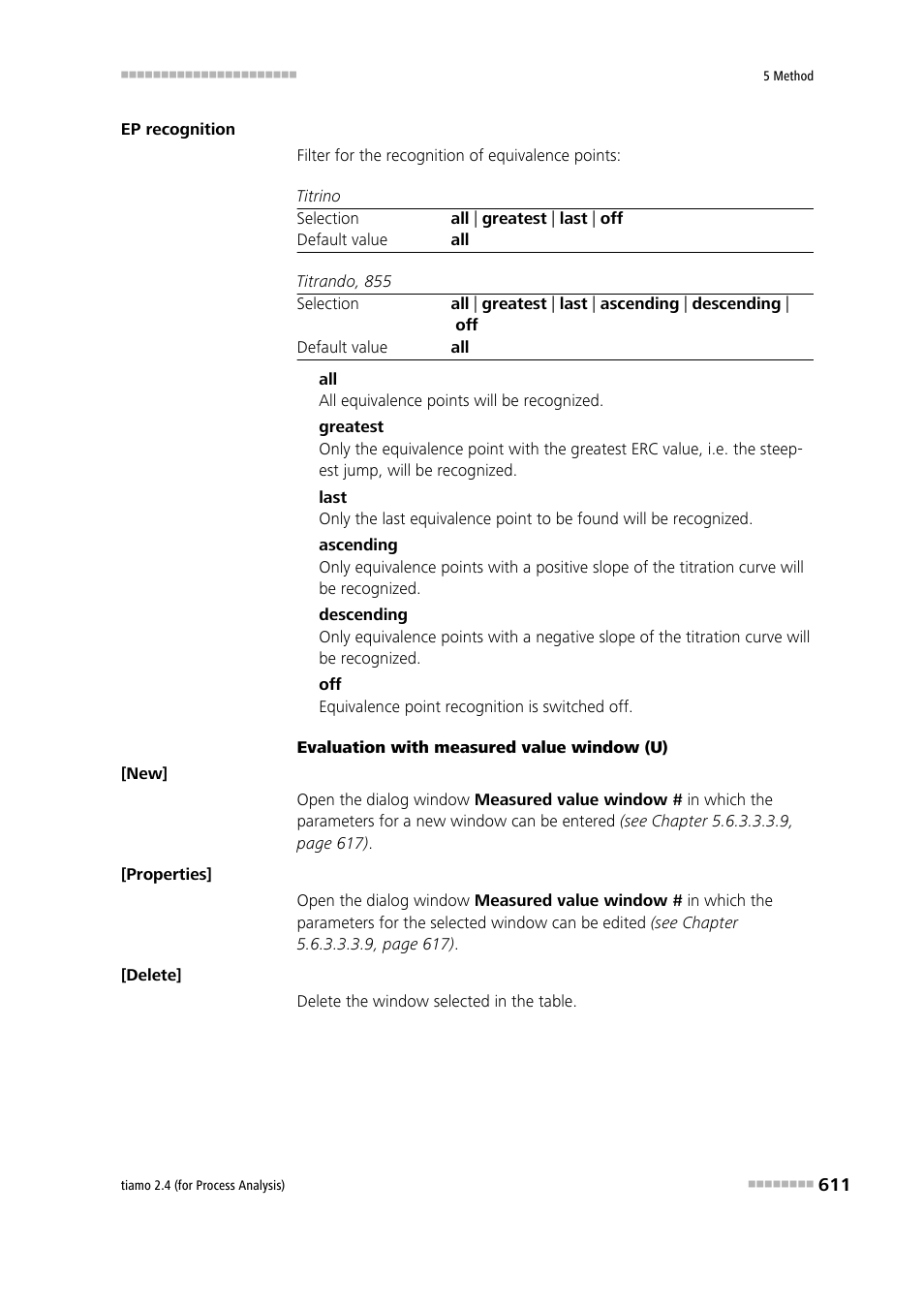 Metrohm tiamo 2.4 (process analysis) User Manual | Page 627 / 1809