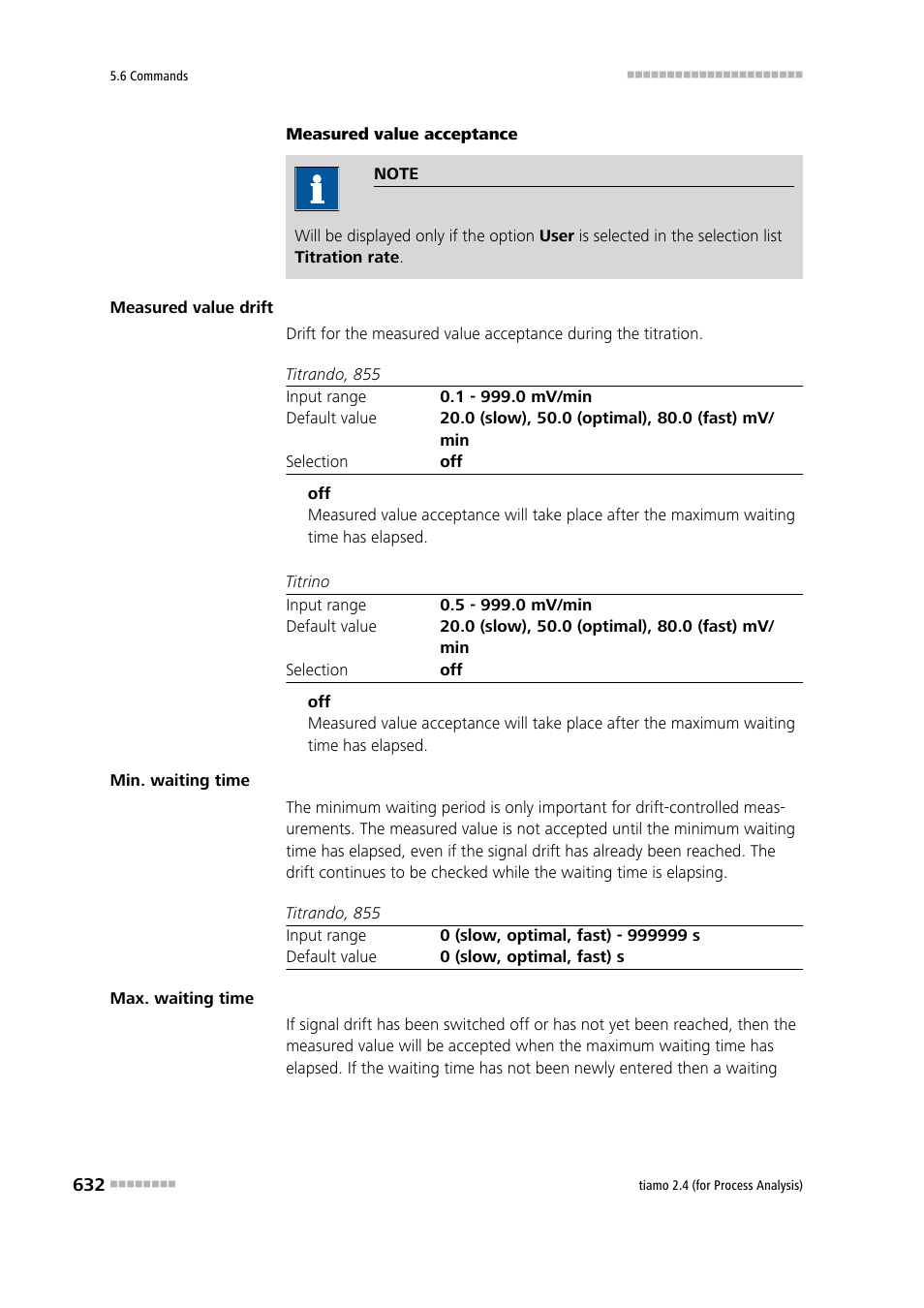 Metrohm tiamo 2.4 (process analysis) User Manual | Page 648 / 1809