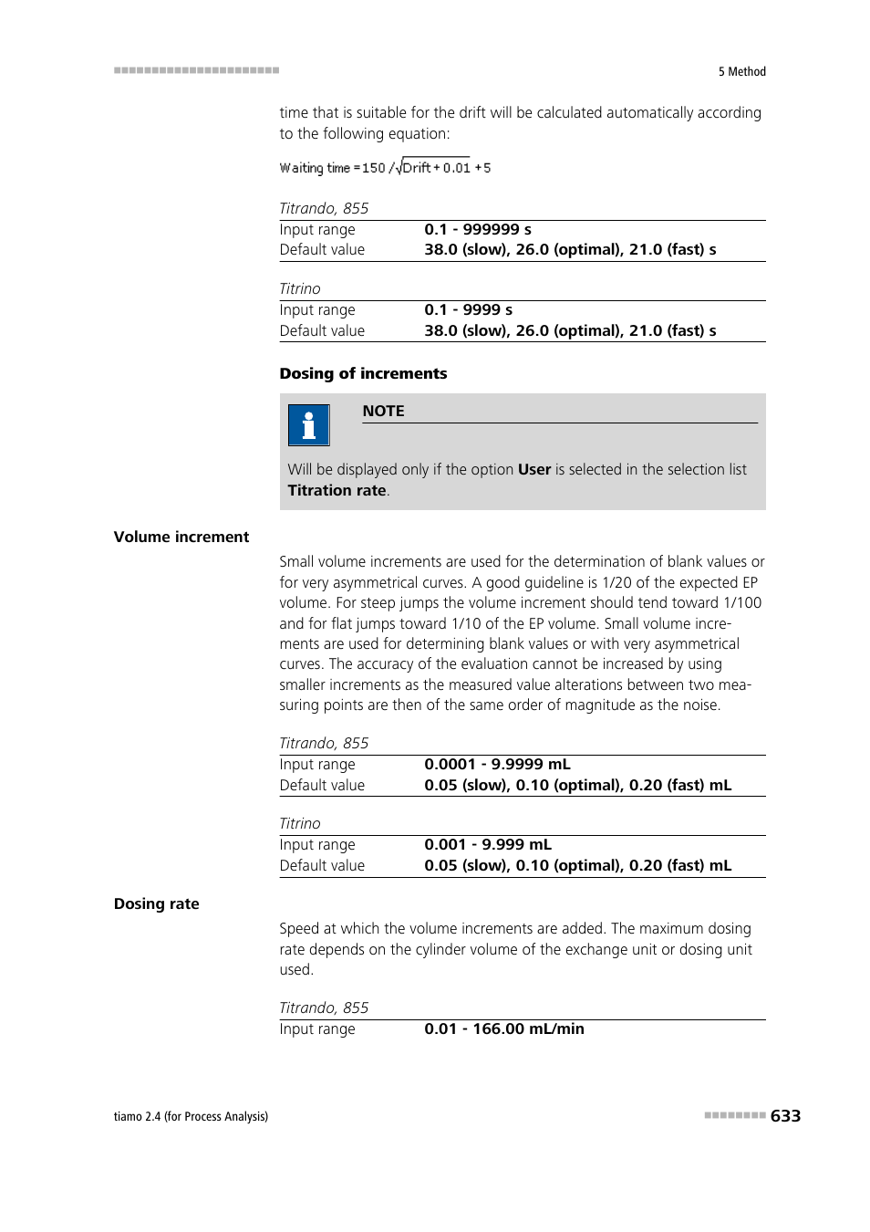 Metrohm tiamo 2.4 (process analysis) User Manual | Page 649 / 1809
