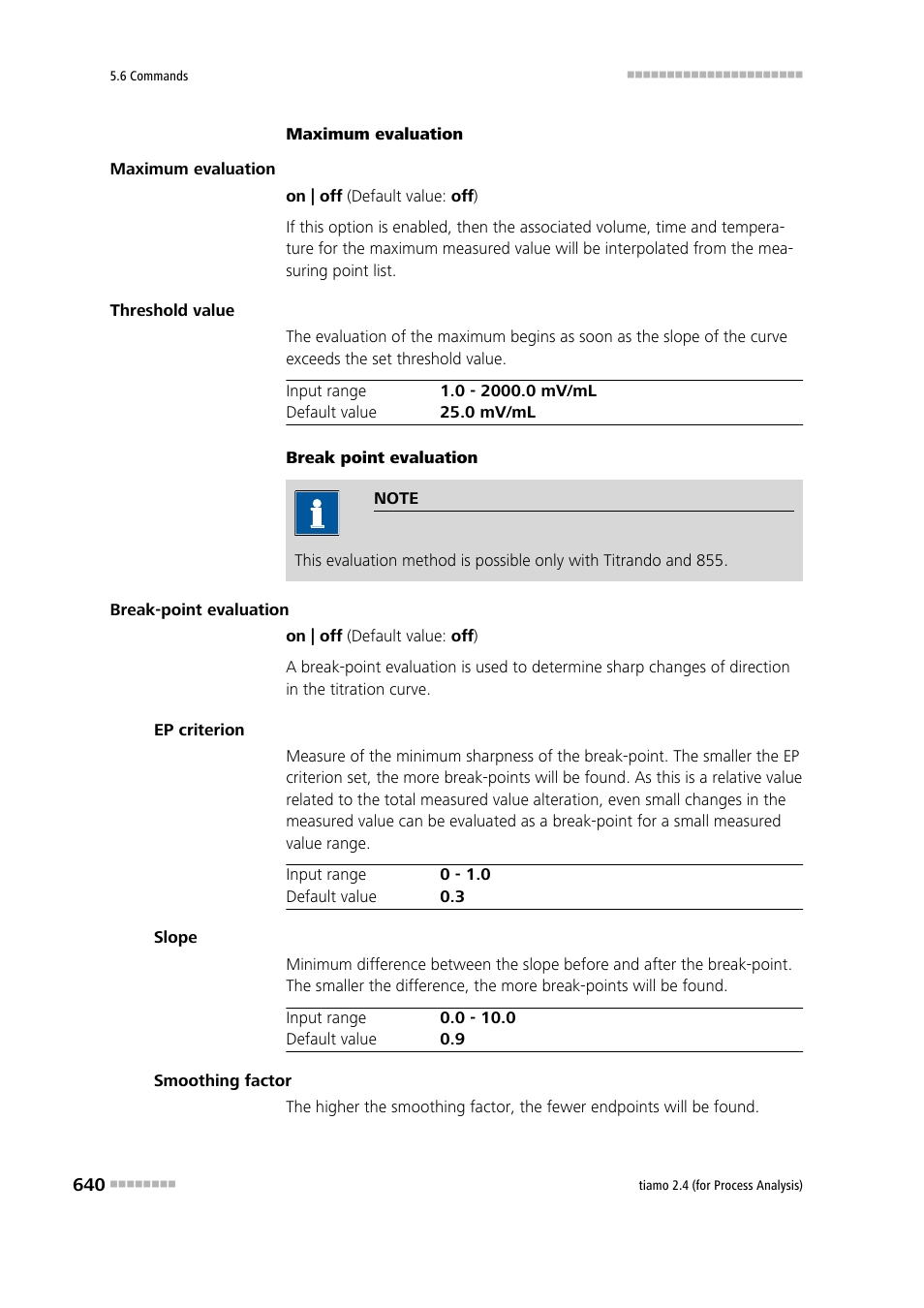 Metrohm tiamo 2.4 (process analysis) User Manual | Page 656 / 1809