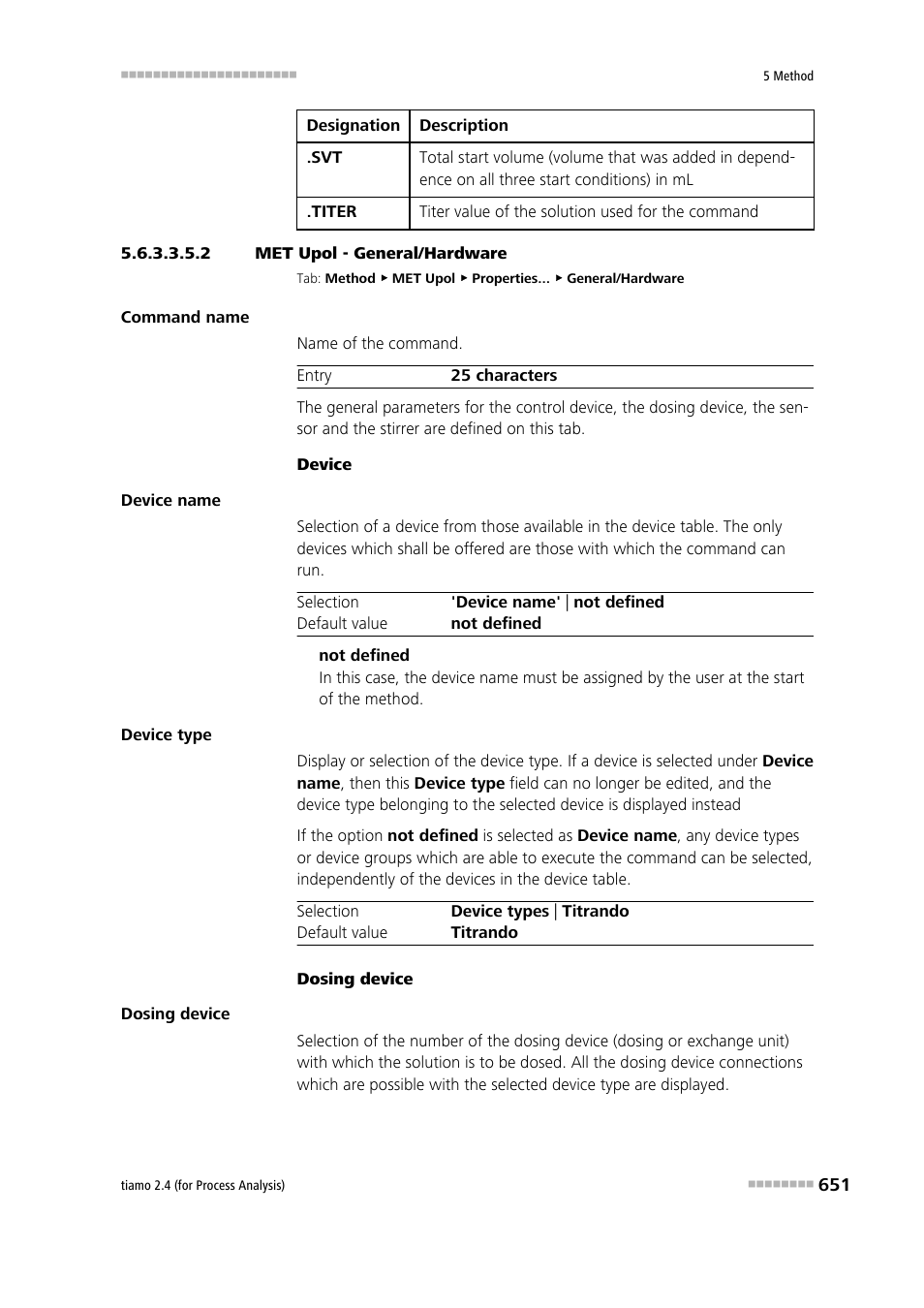 2 met upol - general/hardware, General/hardware | Metrohm tiamo 2.4 (process analysis) User Manual | Page 667 / 1809