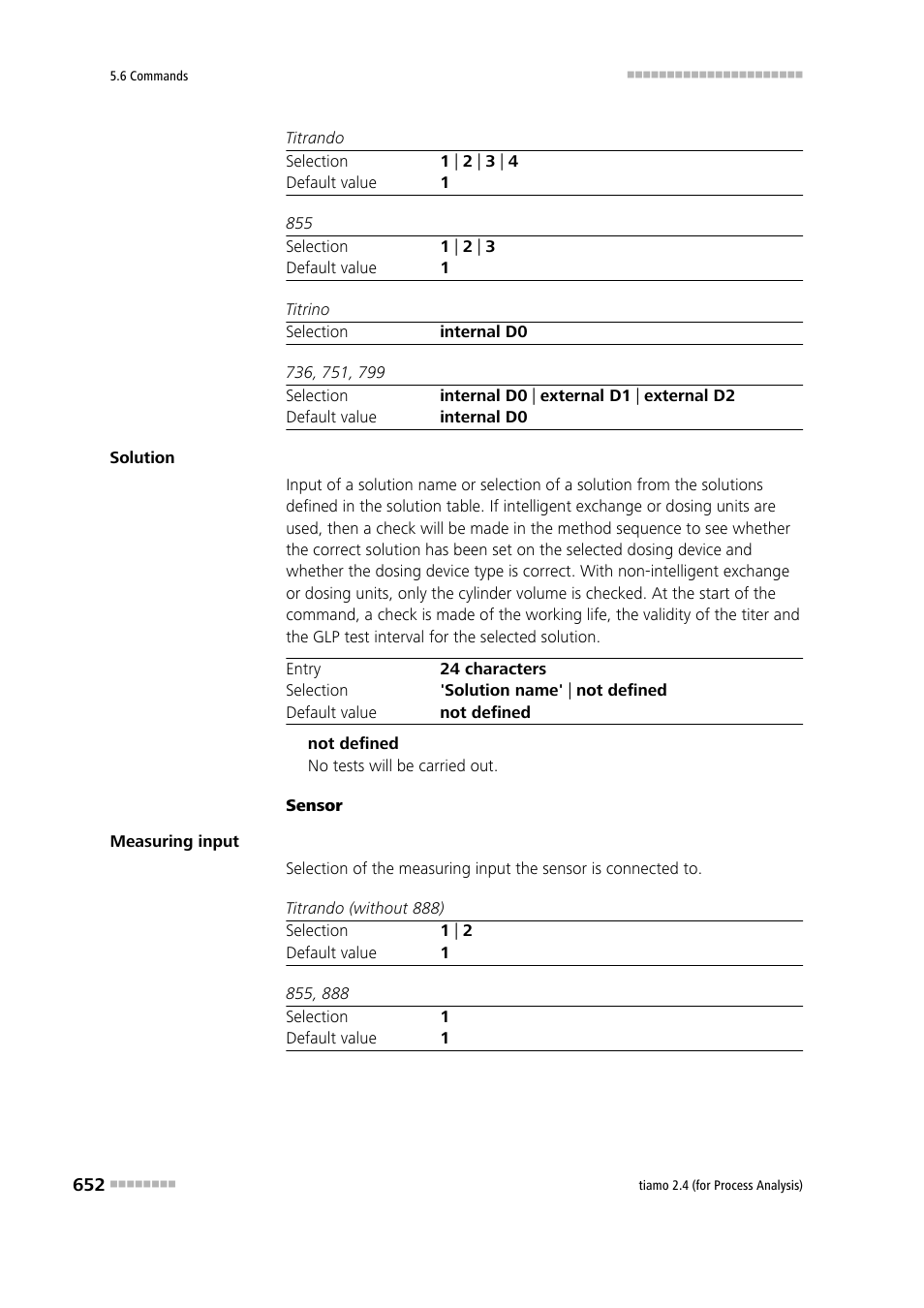 Metrohm tiamo 2.4 (process analysis) User Manual | Page 668 / 1809