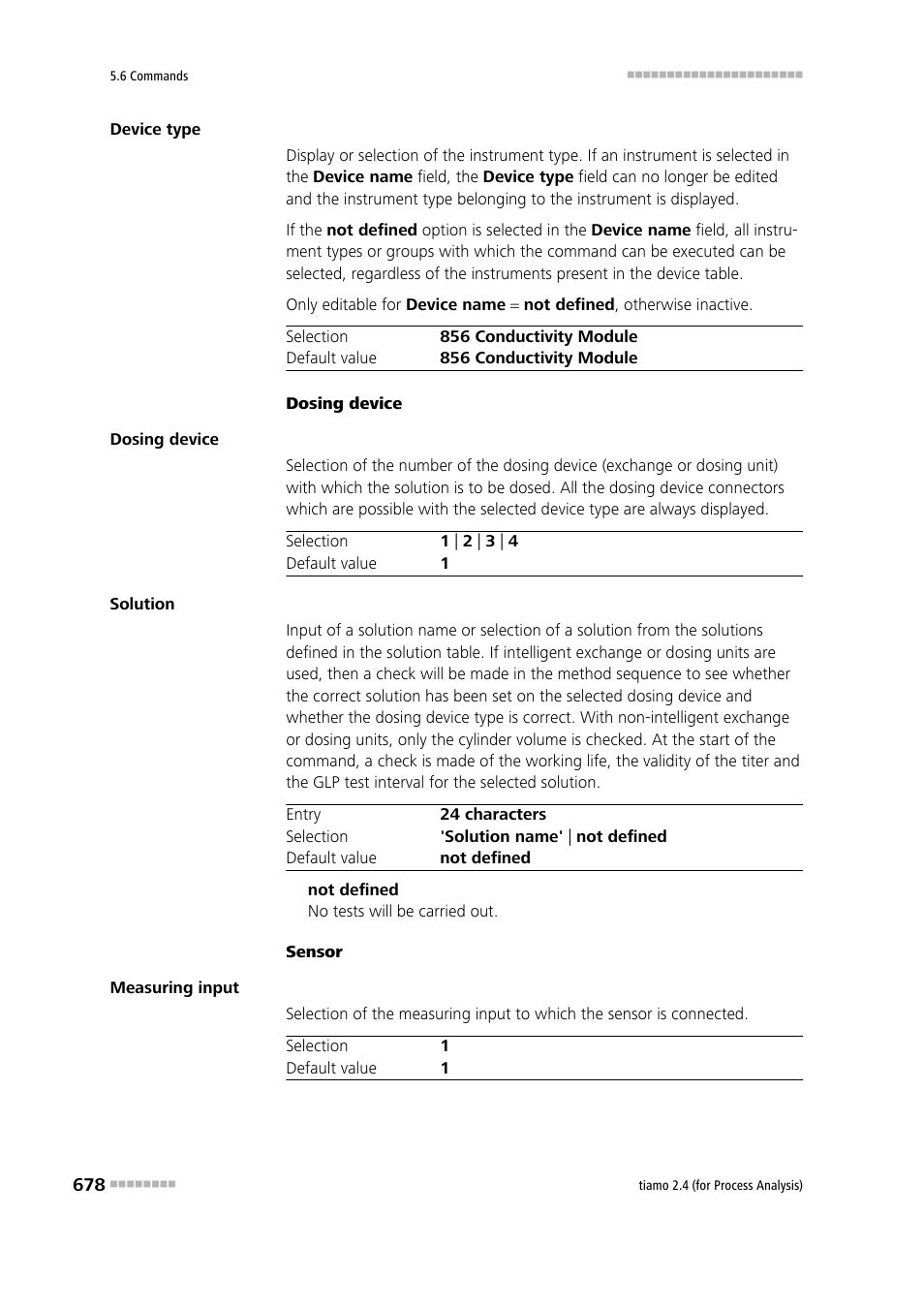 Metrohm tiamo 2.4 (process analysis) User Manual | Page 694 / 1809