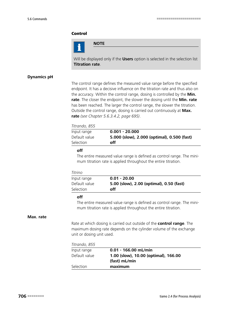 Metrohm tiamo 2.4 (process analysis) User Manual | Page 722 / 1809