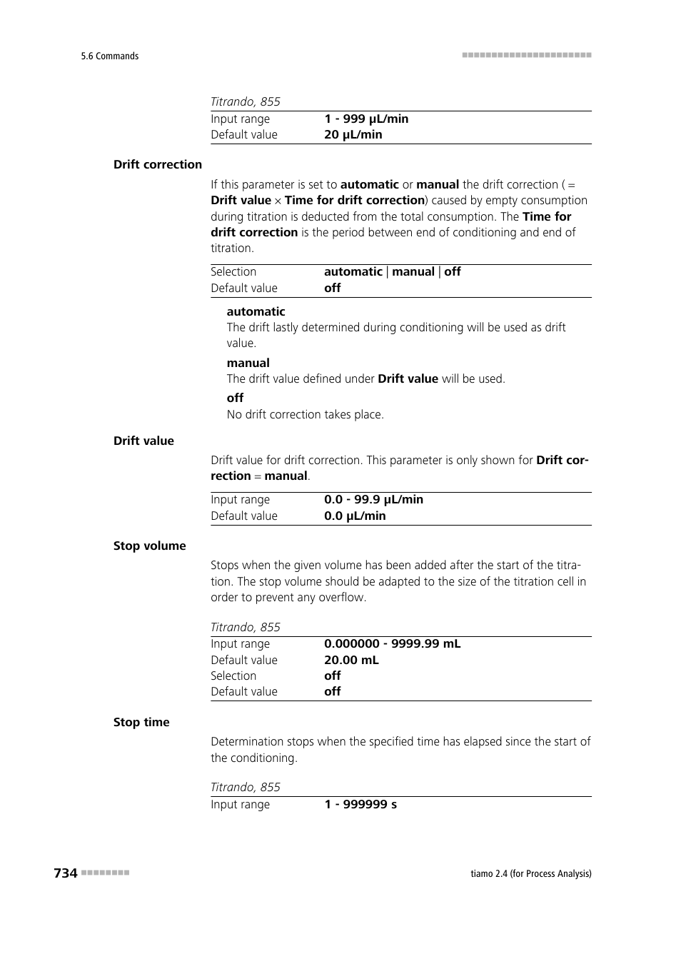 Metrohm tiamo 2.4 (process analysis) User Manual | Page 750 / 1809