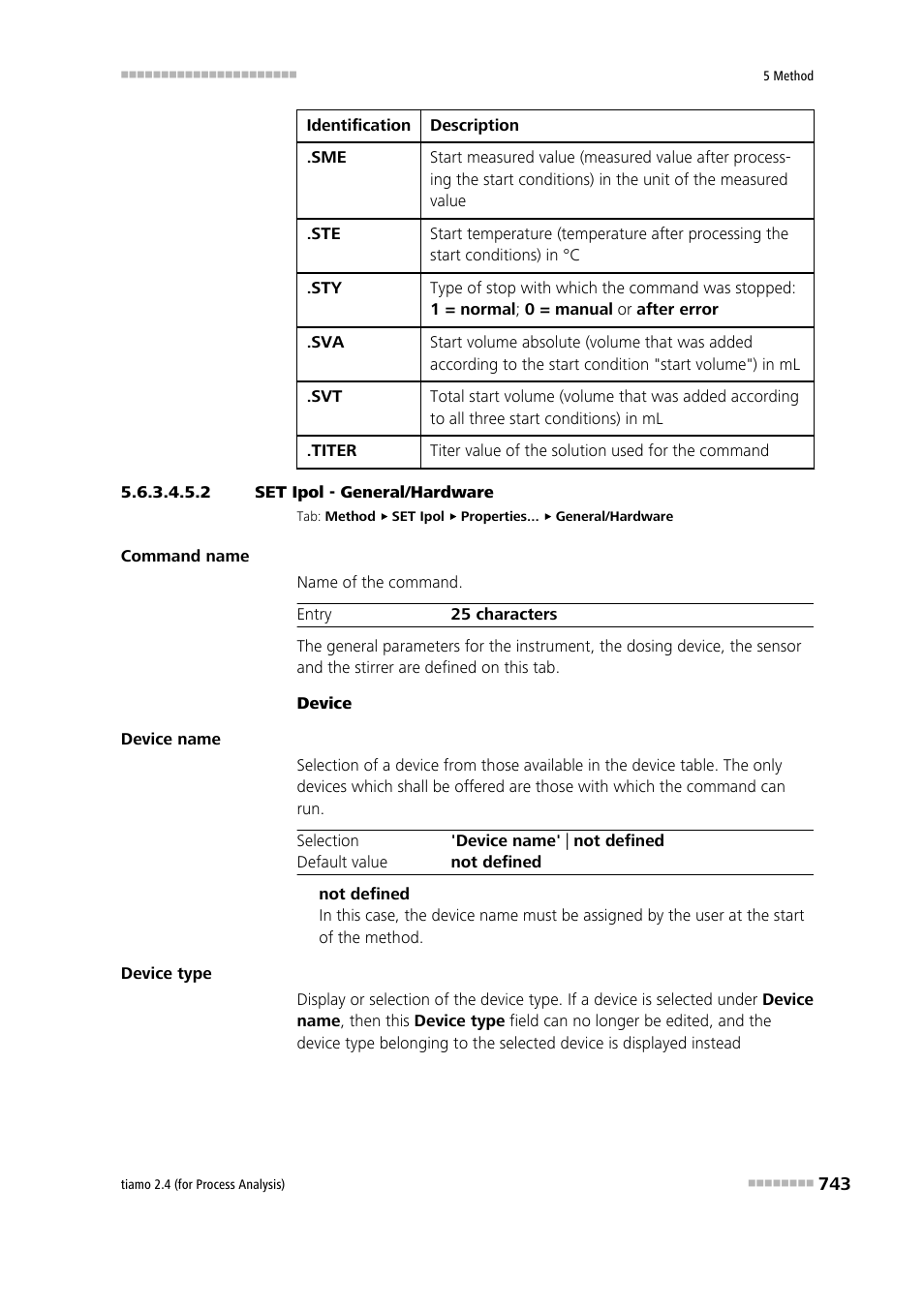 2 set ipol - general/hardware, General/hardware | Metrohm tiamo 2.4 (process analysis) User Manual | Page 759 / 1809