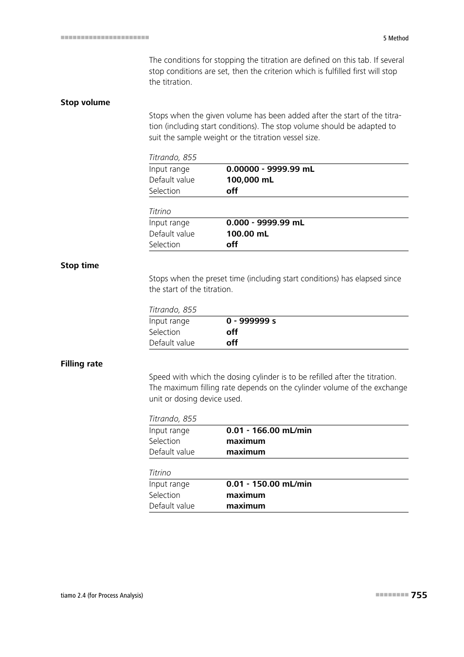 Metrohm tiamo 2.4 (process analysis) User Manual | Page 771 / 1809