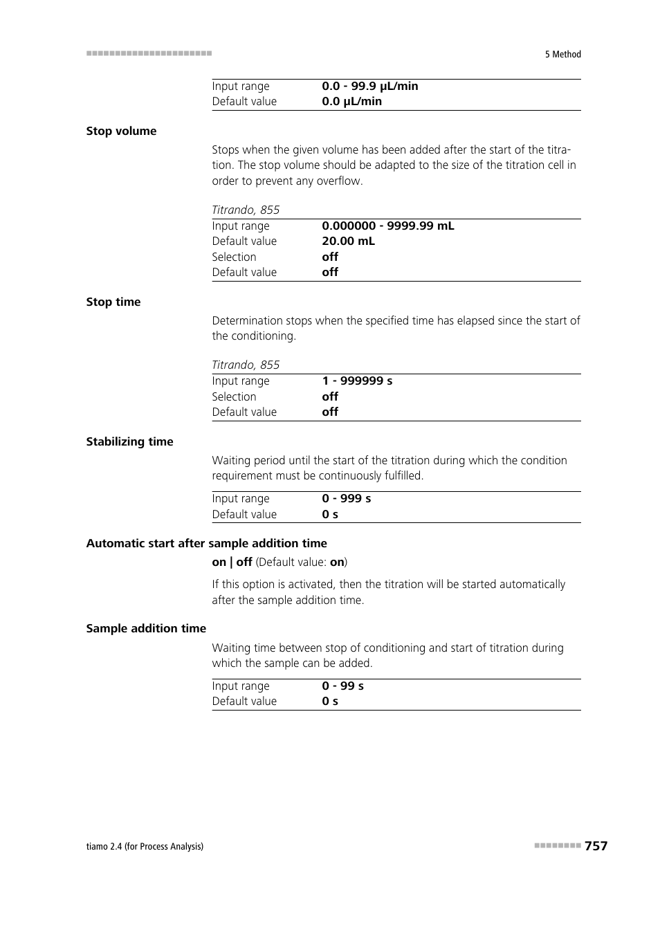 Metrohm tiamo 2.4 (process analysis) User Manual | Page 773 / 1809