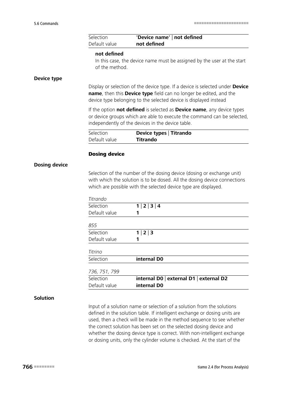Metrohm tiamo 2.4 (process analysis) User Manual | Page 782 / 1809