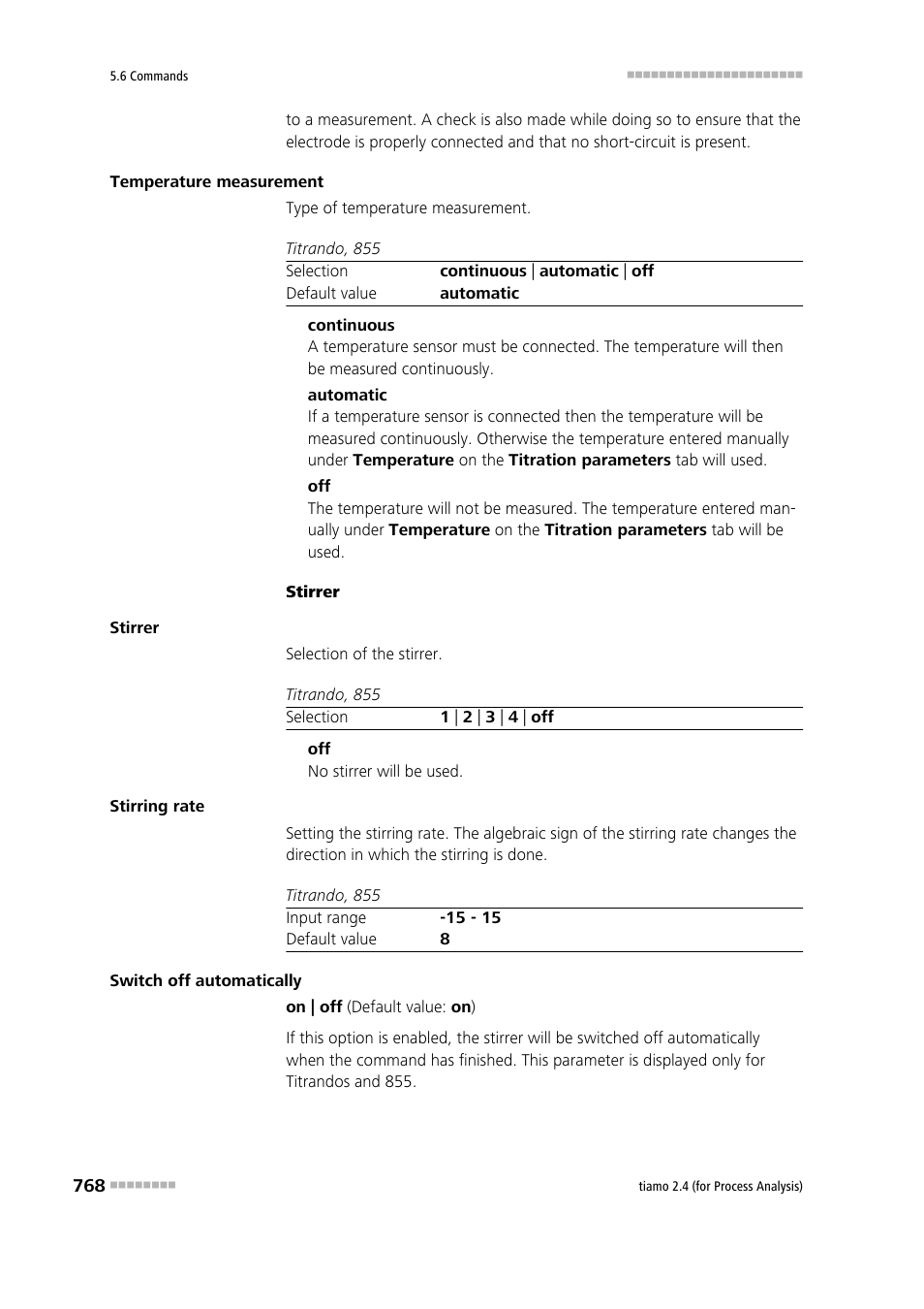 Metrohm tiamo 2.4 (process analysis) User Manual | Page 784 / 1809