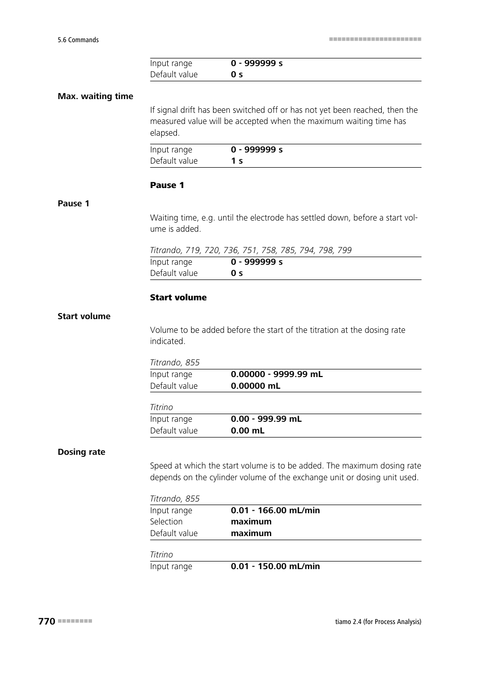 Metrohm tiamo 2.4 (process analysis) User Manual | Page 786 / 1809
