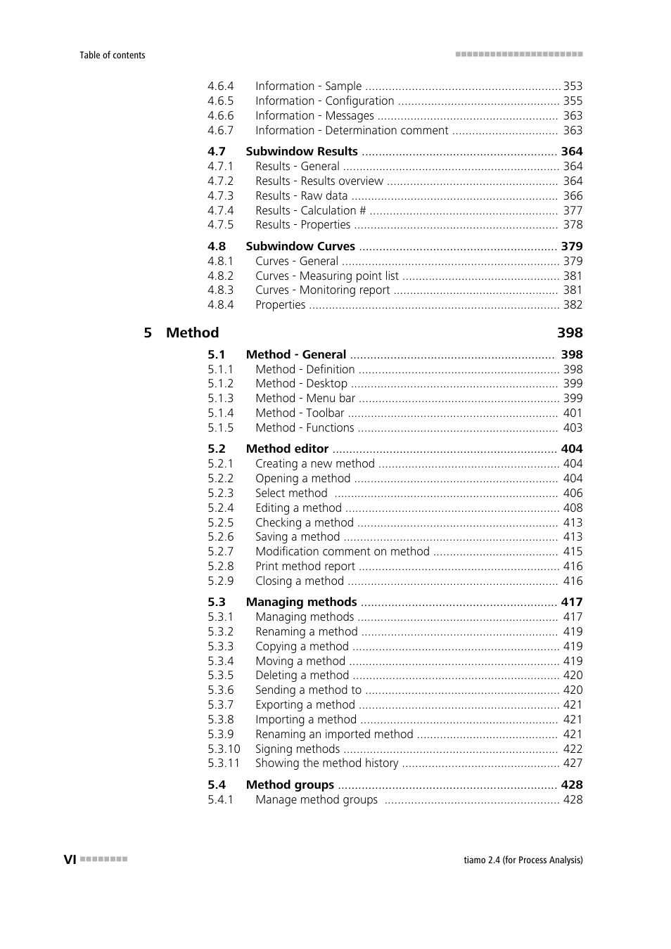 Metrohm tiamo 2.4 (process analysis) User Manual | Page 8 / 1809