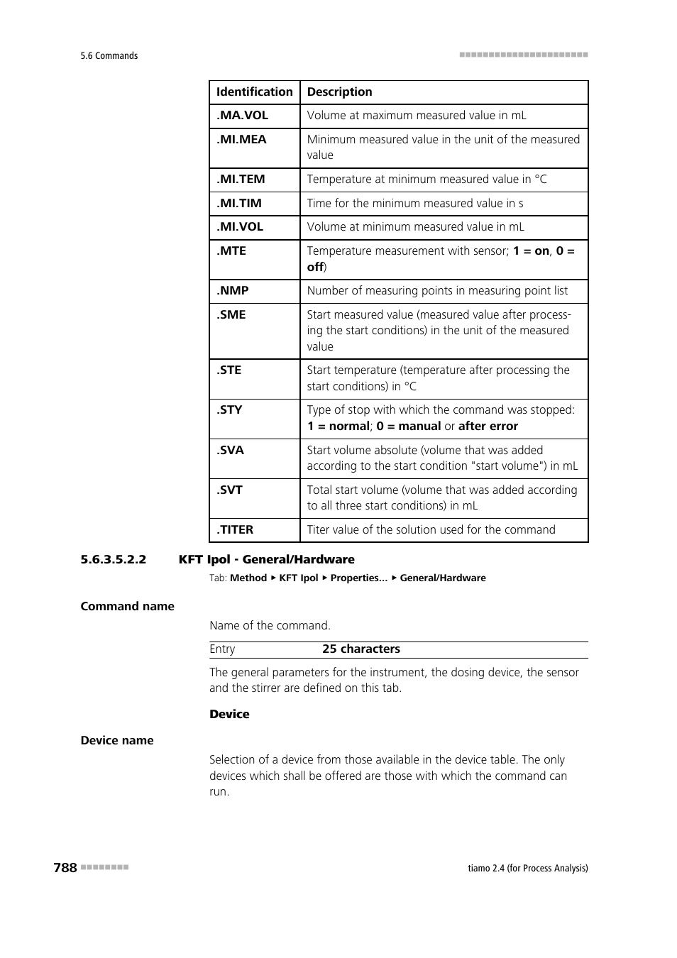 2 kft ipol - general/hardware, General/hardware | Metrohm tiamo 2.4 (process analysis) User Manual | Page 804 / 1809