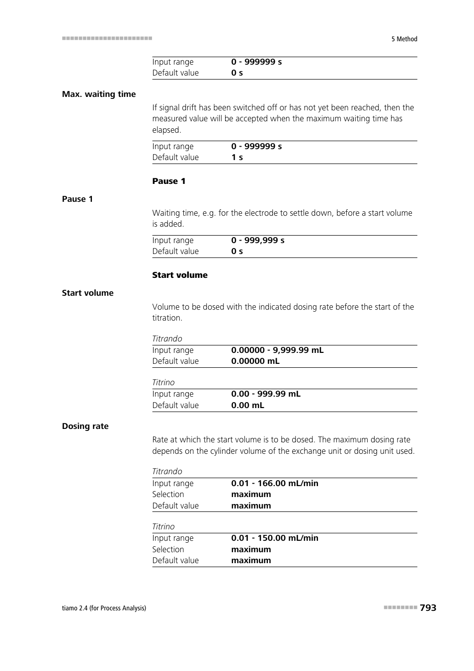 Metrohm tiamo 2.4 (process analysis) User Manual | Page 809 / 1809