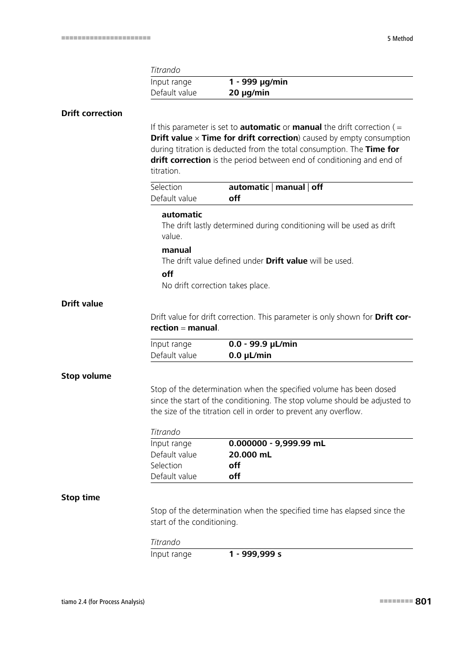 Metrohm tiamo 2.4 (process analysis) User Manual | Page 817 / 1809
