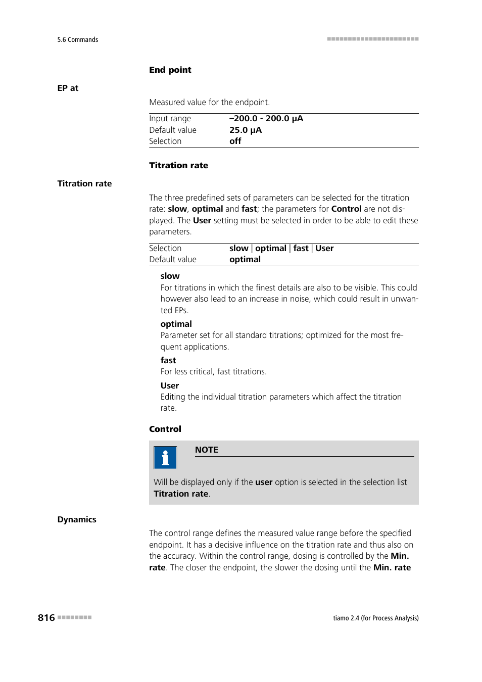 Metrohm tiamo 2.4 (process analysis) User Manual | Page 832 / 1809