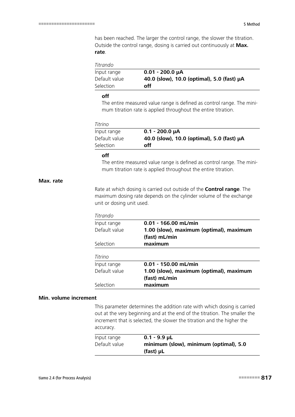 Metrohm tiamo 2.4 (process analysis) User Manual | Page 833 / 1809