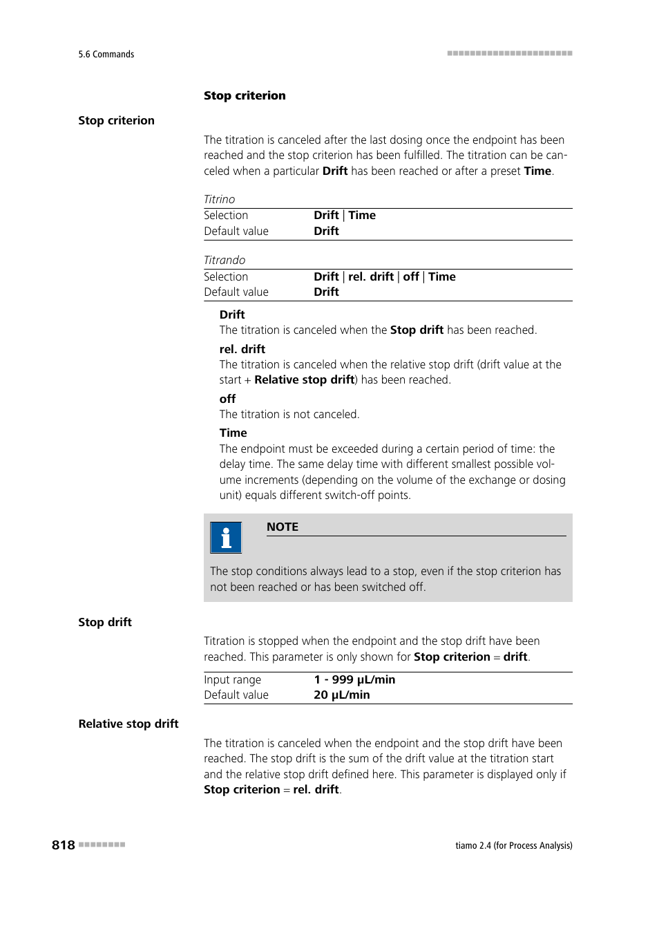 Metrohm tiamo 2.4 (process analysis) User Manual | Page 834 / 1809