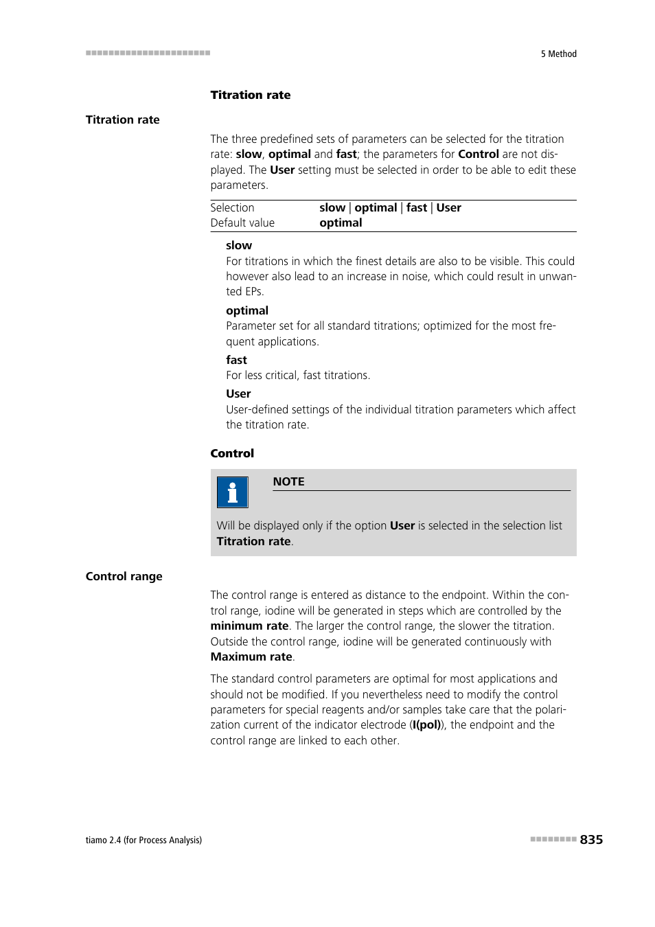Metrohm tiamo 2.4 (process analysis) User Manual | Page 851 / 1809