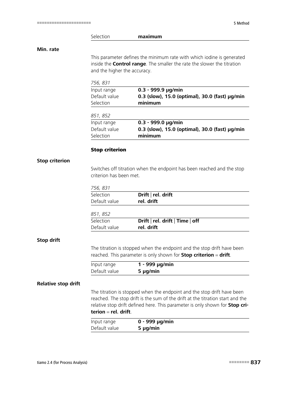 Metrohm tiamo 2.4 (process analysis) User Manual | Page 853 / 1809