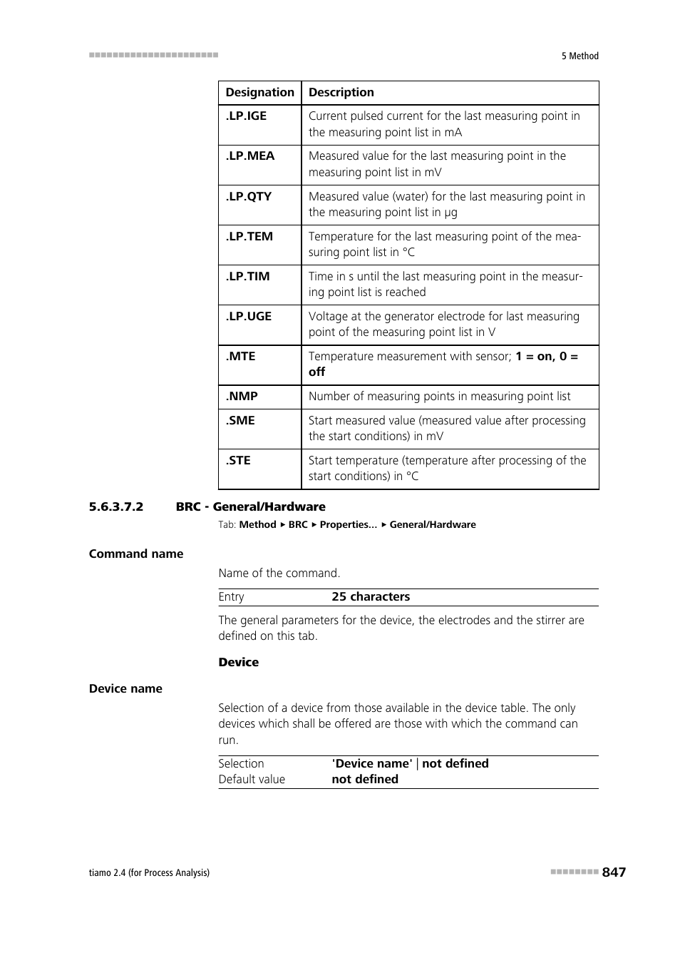 2 brc - general/hardware, General/hardware | Metrohm tiamo 2.4 (process analysis) User Manual | Page 863 / 1809