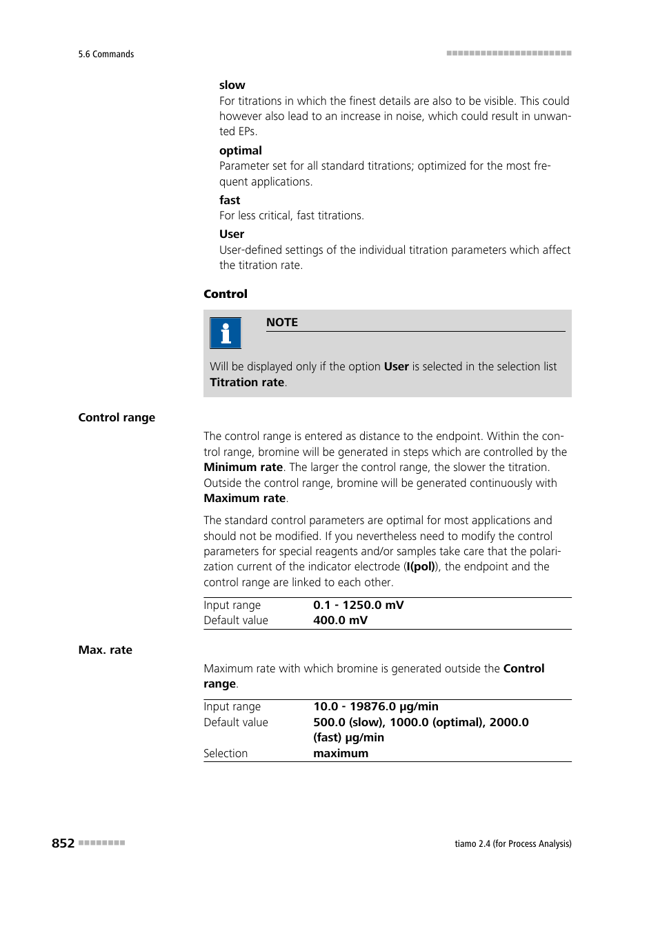Metrohm tiamo 2.4 (process analysis) User Manual | Page 868 / 1809