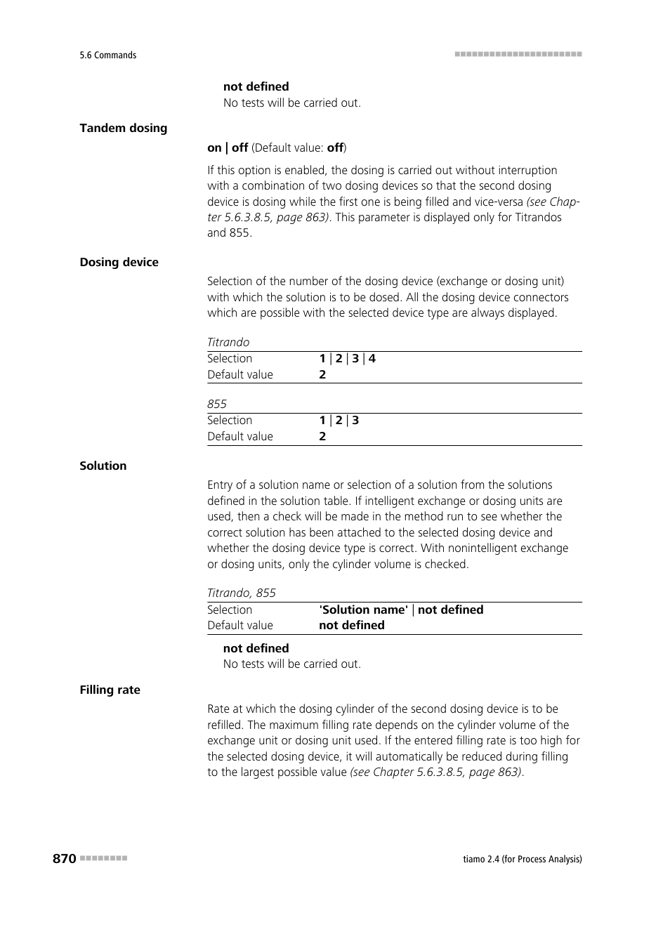 Metrohm tiamo 2.4 (process analysis) User Manual | Page 886 / 1809