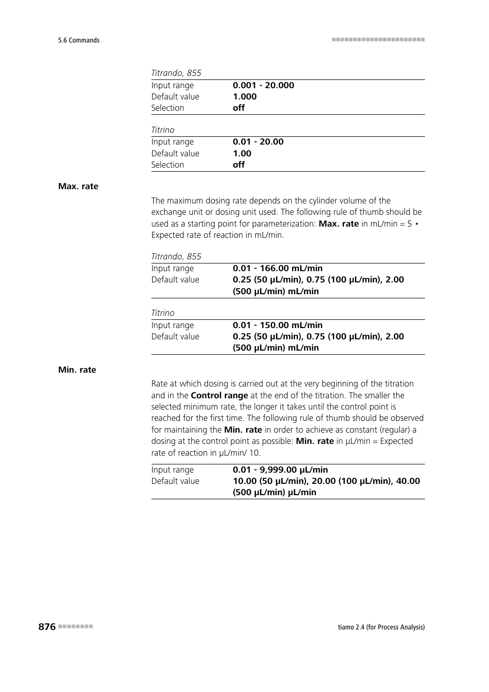 Metrohm tiamo 2.4 (process analysis) User Manual | Page 892 / 1809