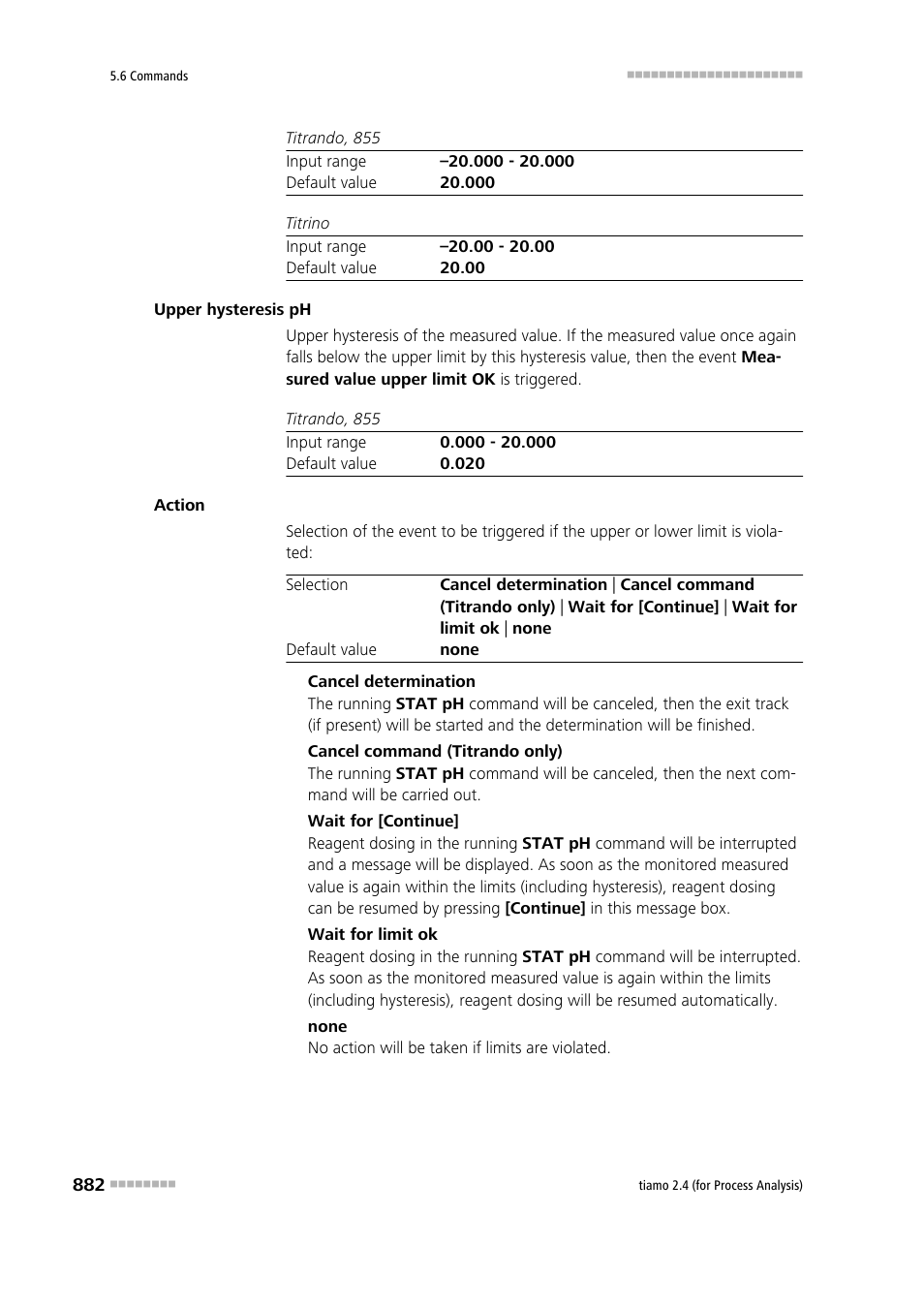 Metrohm tiamo 2.4 (process analysis) User Manual | Page 898 / 1809