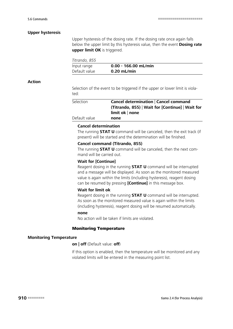 Metrohm tiamo 2.4 (process analysis) User Manual | Page 926 / 1809